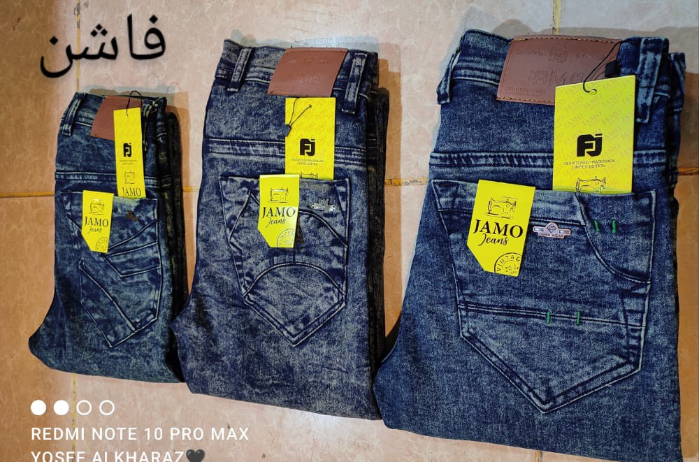 بنطال جينز شبابي ليكرا للبيع في حماة